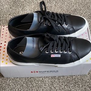 Superga leather sneakers